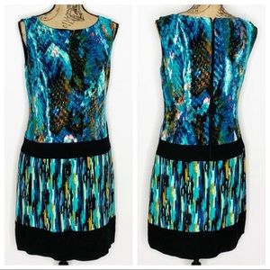 Laundry by Shelli Segal Sleeveless Print Dress
